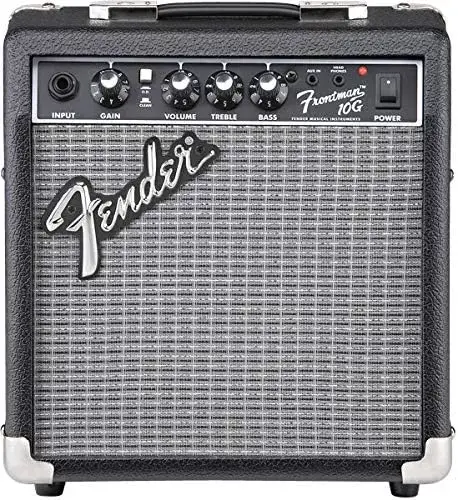 Fender Squier Stratocaster - Sunburst Bundle with Frontman 10G Amp, Gig Bag, Instrument Cable, Tuner, Strap, Picks, Fender Play Online Lessons, Instructional Book, and Austin Bazaar Instructional DVD