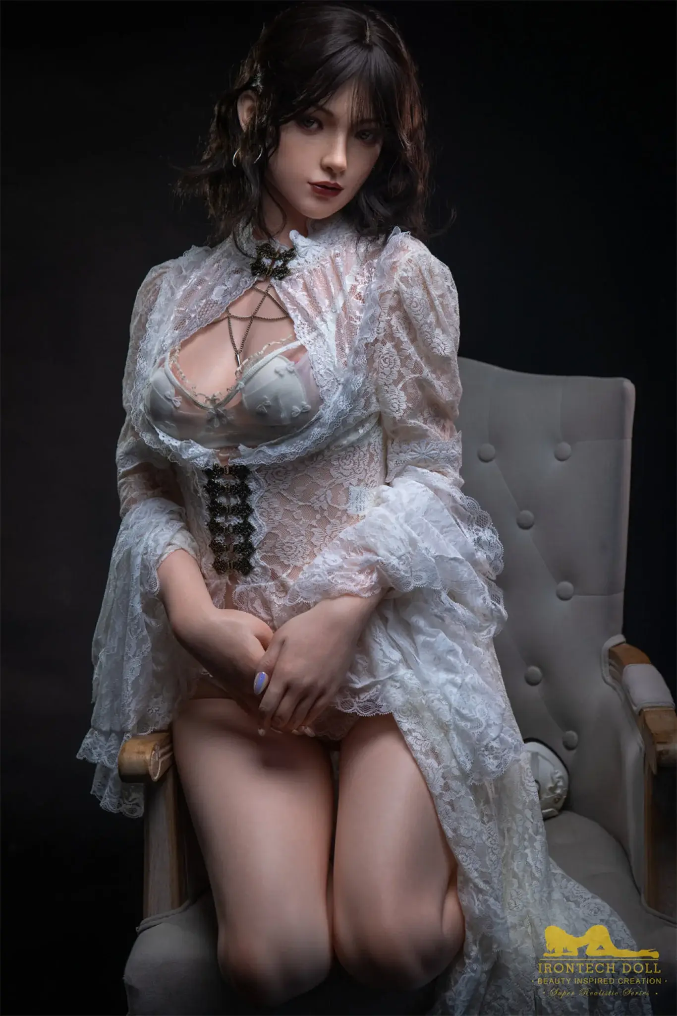 Nabi Brunette full Silicone IRONTECH Doll