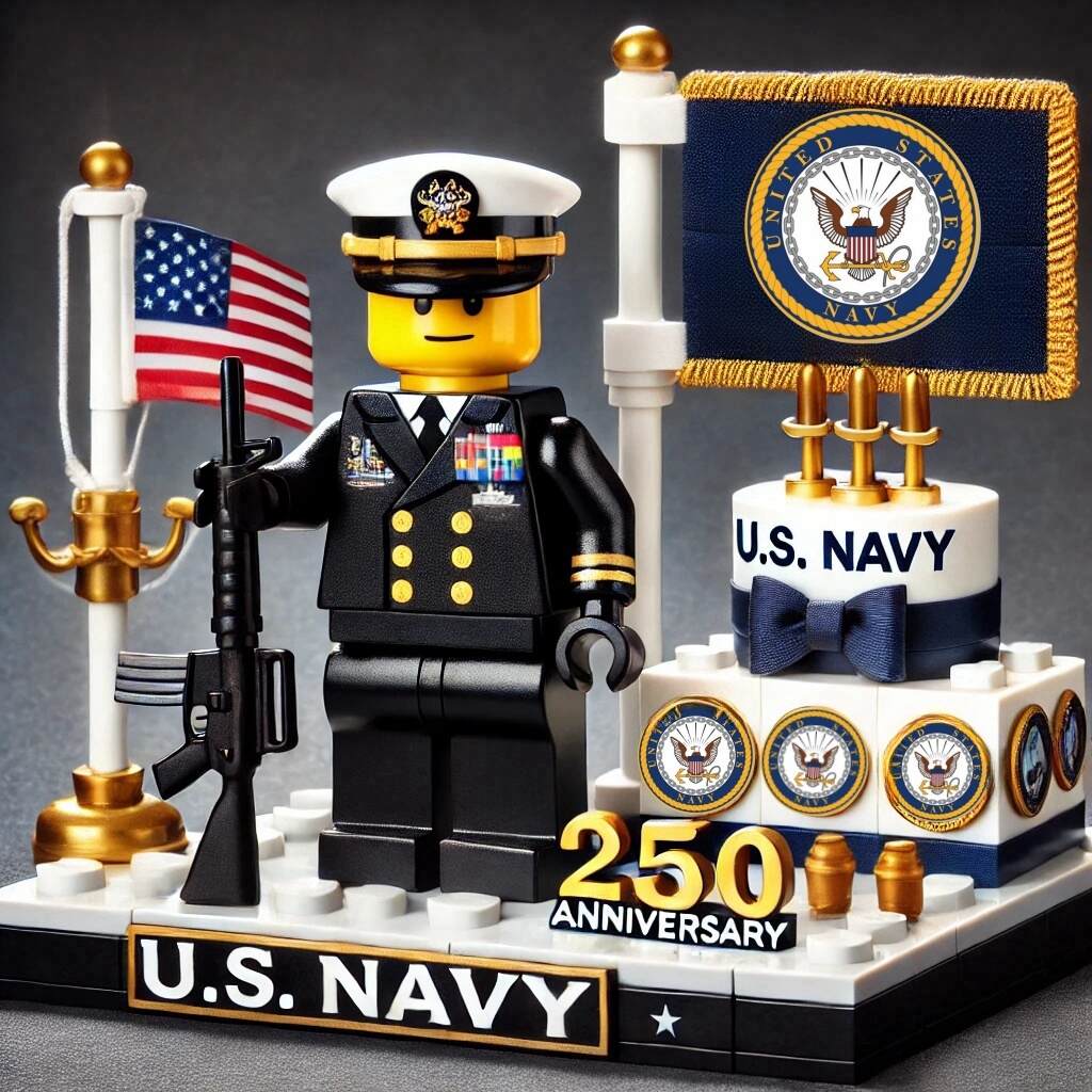 🎖️250th Anniversary Military Commemorative Building Blocks