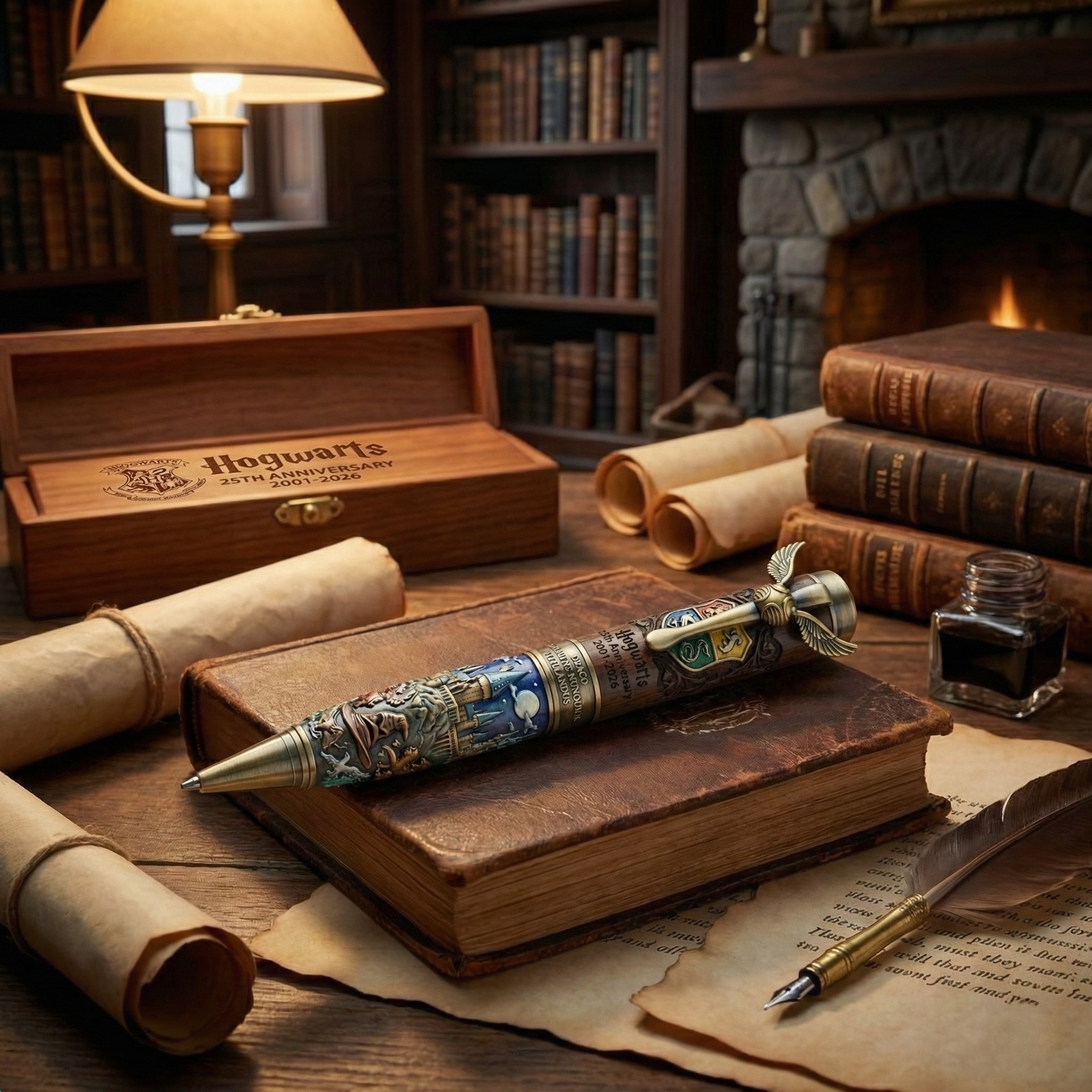 Hogwarts 25th Anniversary Commemorative Pen