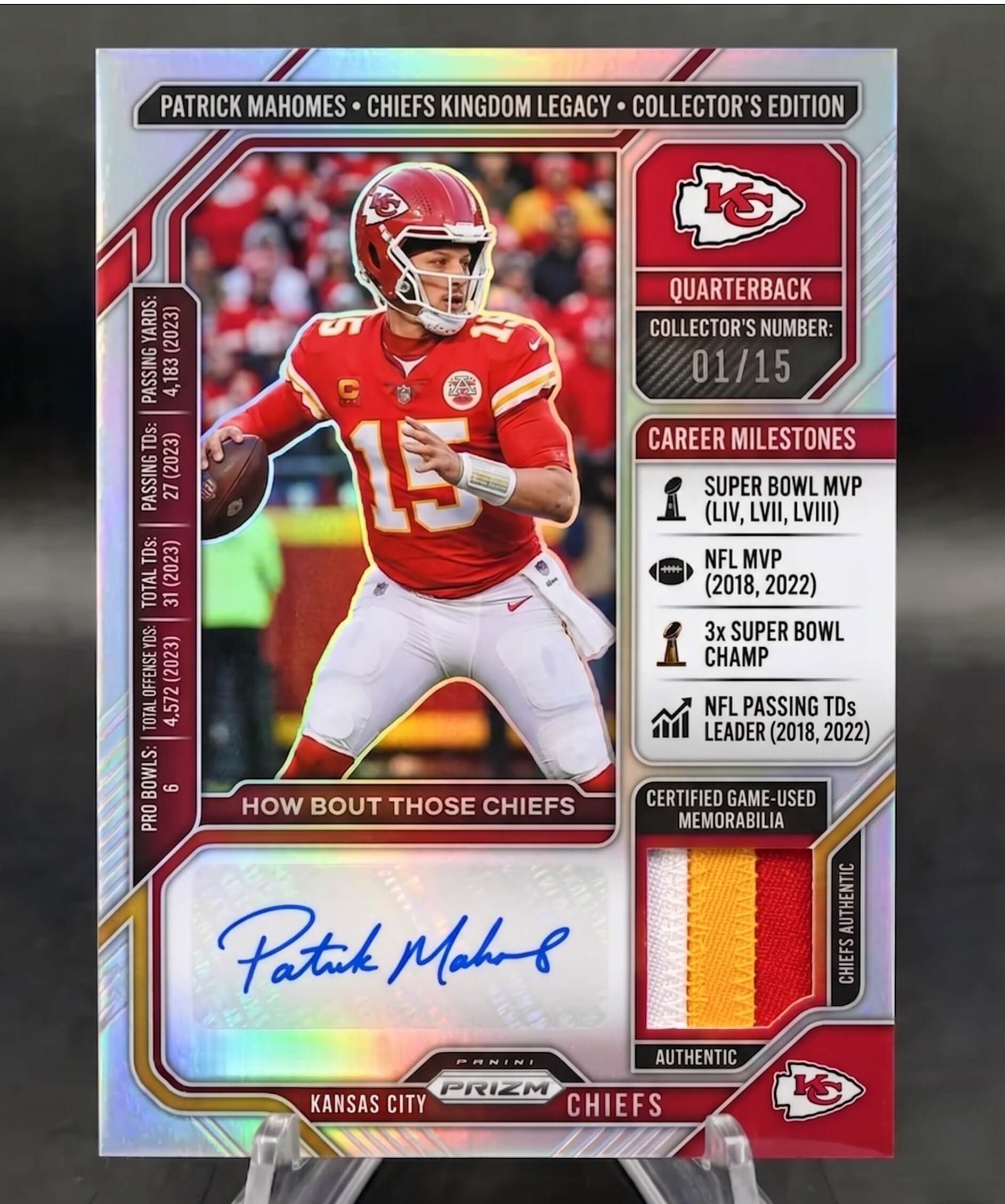 Patrick Mahomes 2024 Panini Prizm 