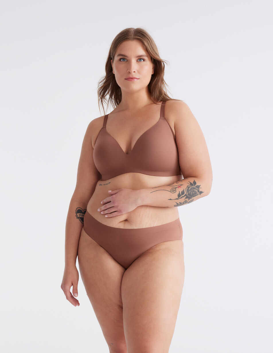 Light Leakproof No-Show Bikini