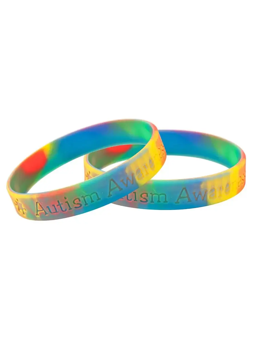 Autism Awareness Silicone Bracelet Wristbands