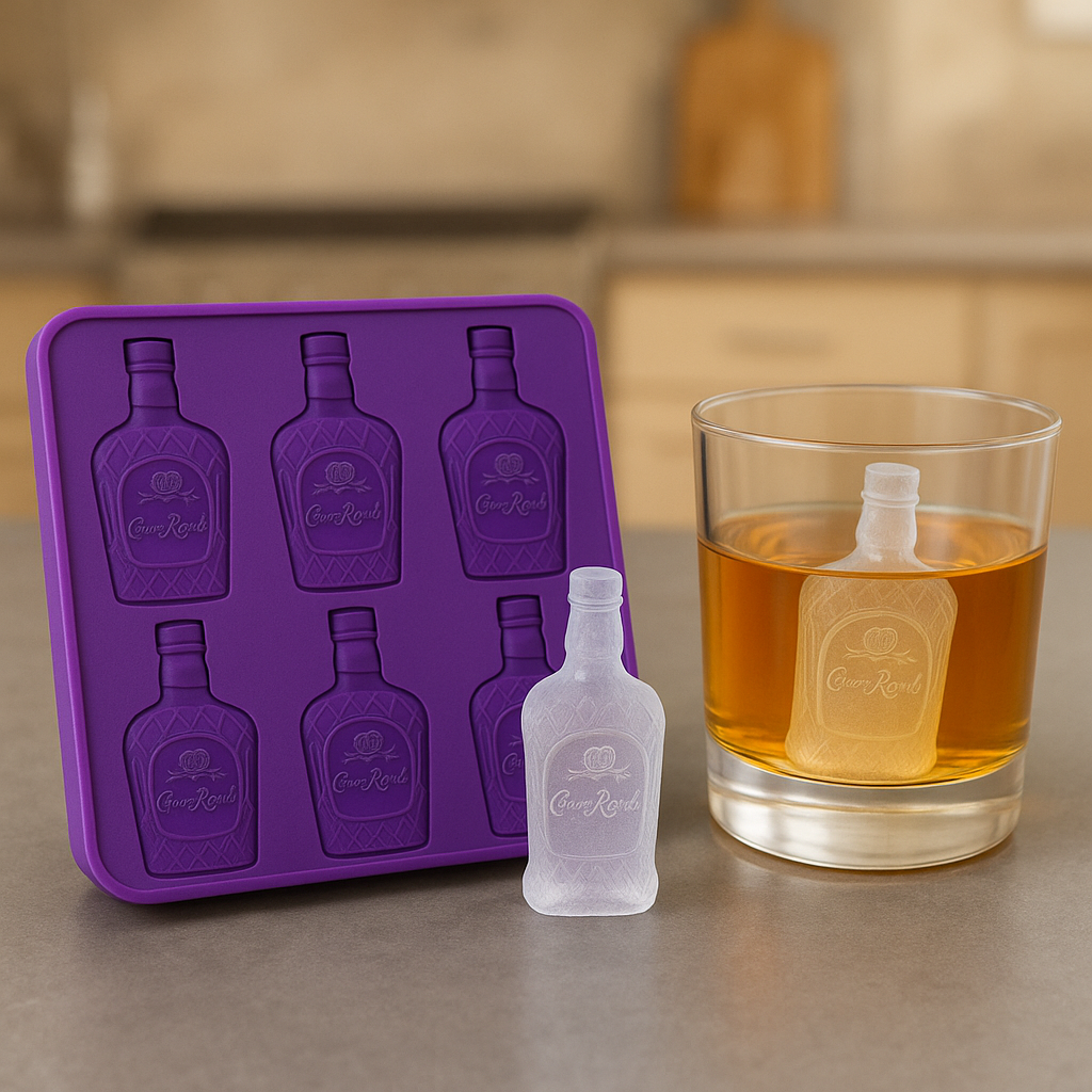 Whiskey Bottle Ice Mold