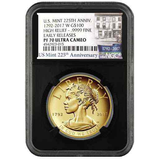 American Liberty One Ounce 225th Anniversary Gold Coin