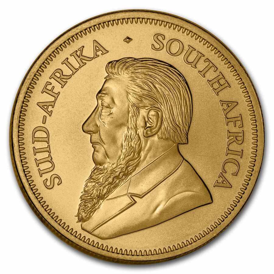 2021 South Africa 1 oz Gold Krugerrand BU