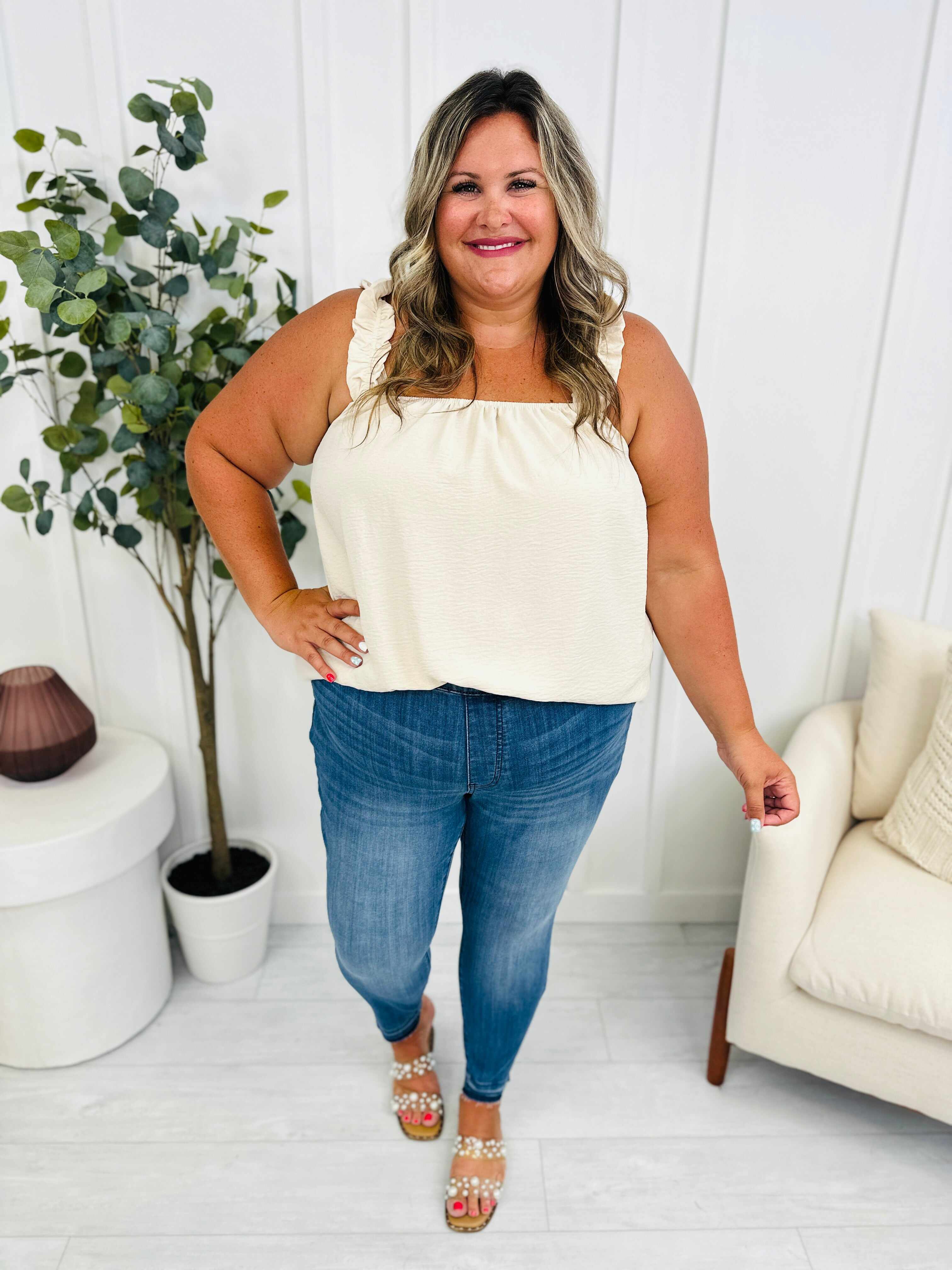 REG/CURVY All I Wanted Pull On Skinny Jeans