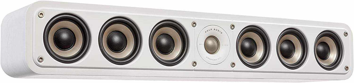 Polk Audio Signature Elite ES20 Bookshelf Speaker - Hi-Res Audio Certified,Dolby Atmos & DTS:X Compatible, 1