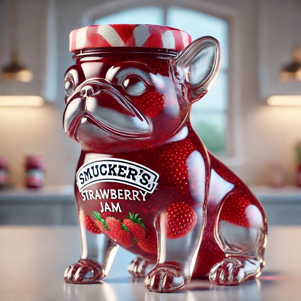 French Bulldog Jam Jar
