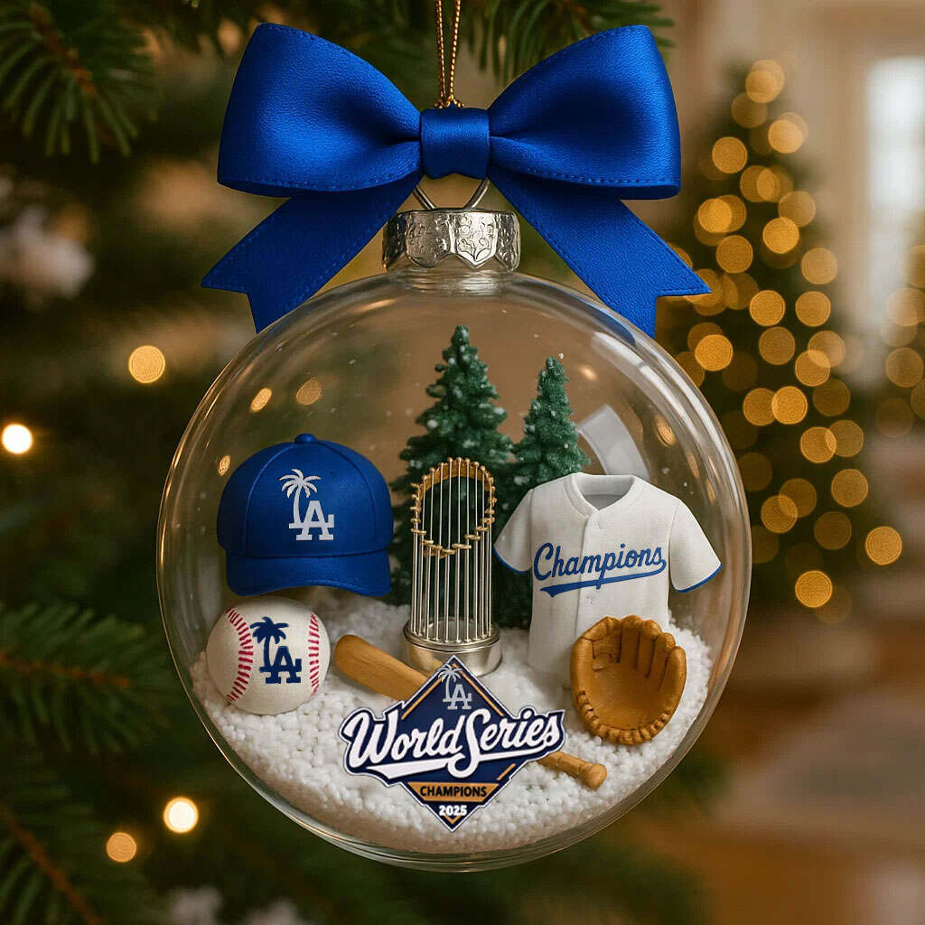 💙2025 World Series Champions Ornament