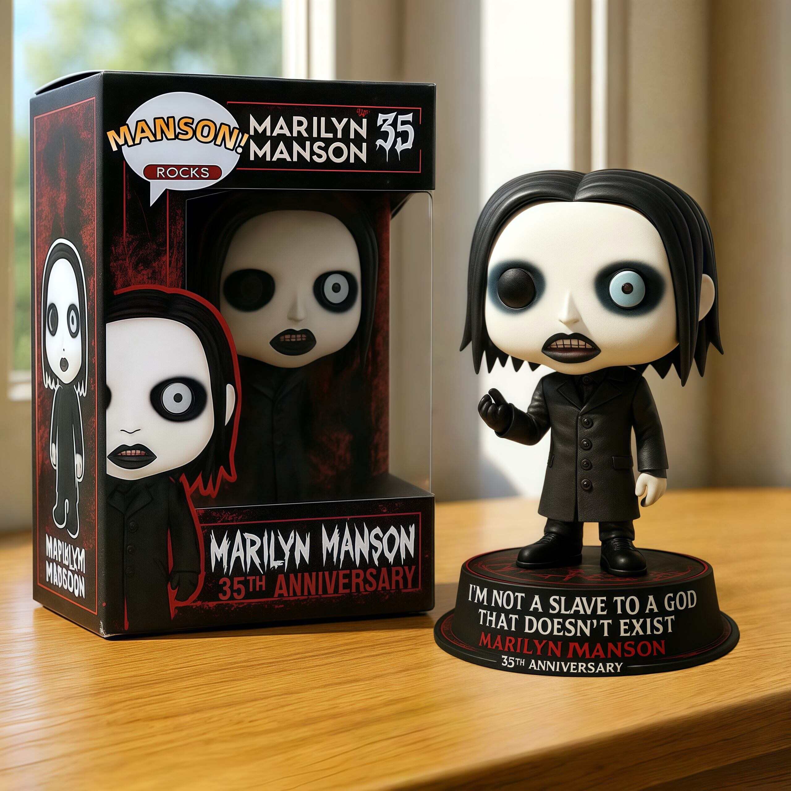 Marilyn Manson 35th Anniversary Pop Figure