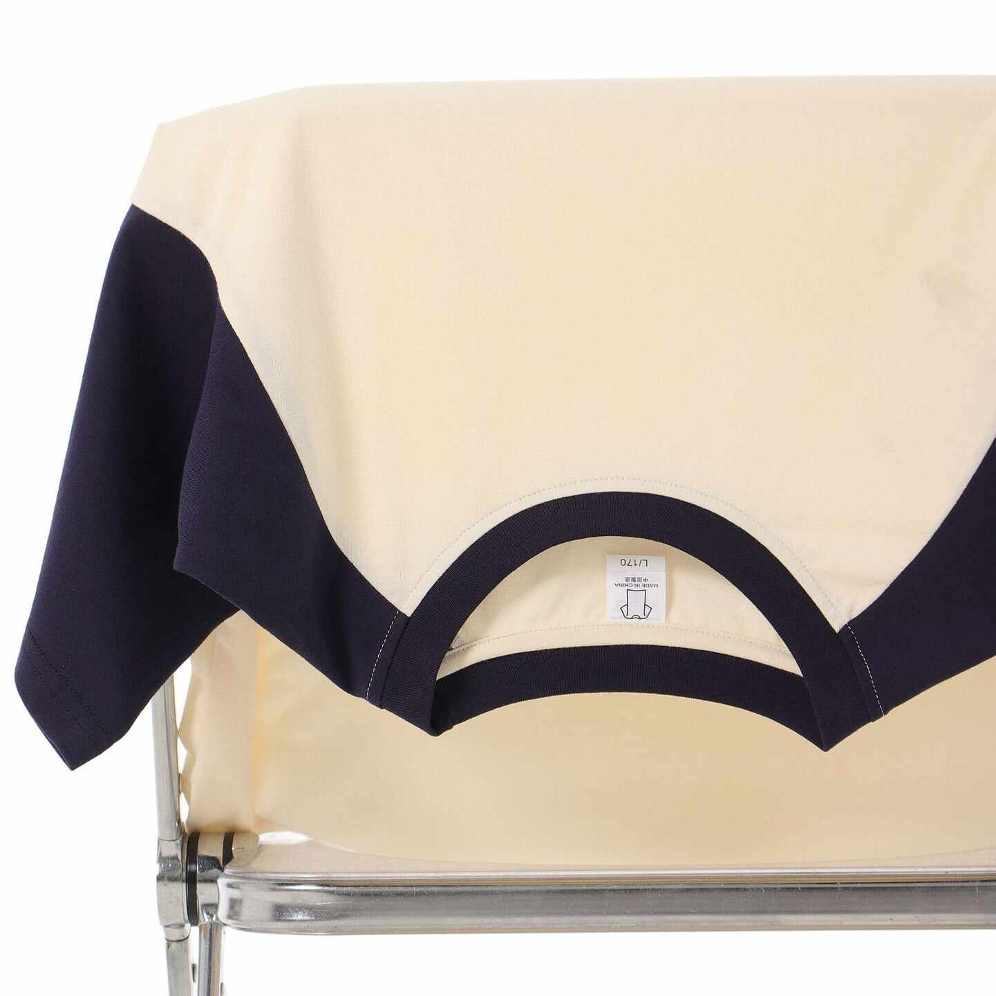 Summer 230g Contrast Color Raglan Sleeve T-shirt Men