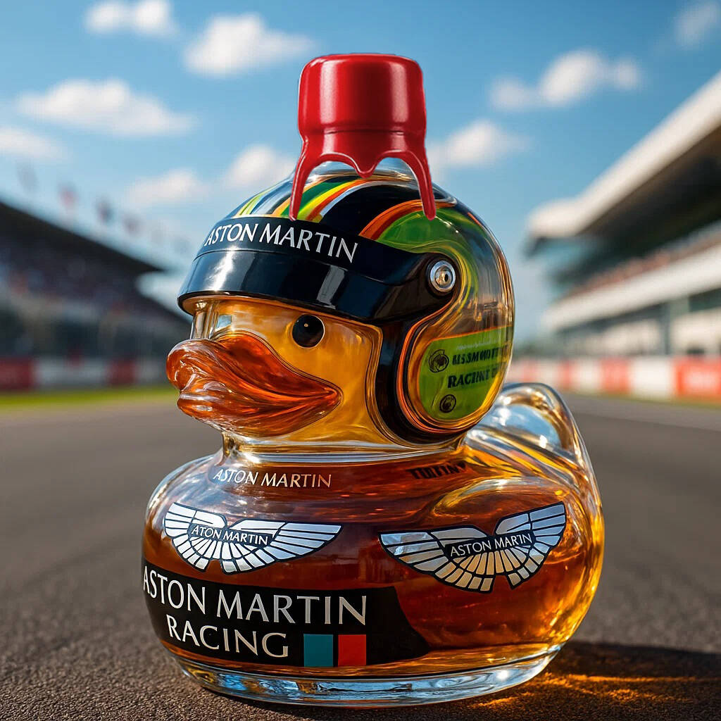 F1 Duck Whisky Bottle