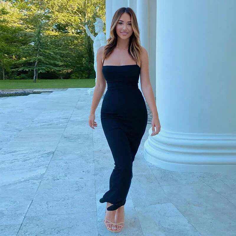 Sexy backless dress