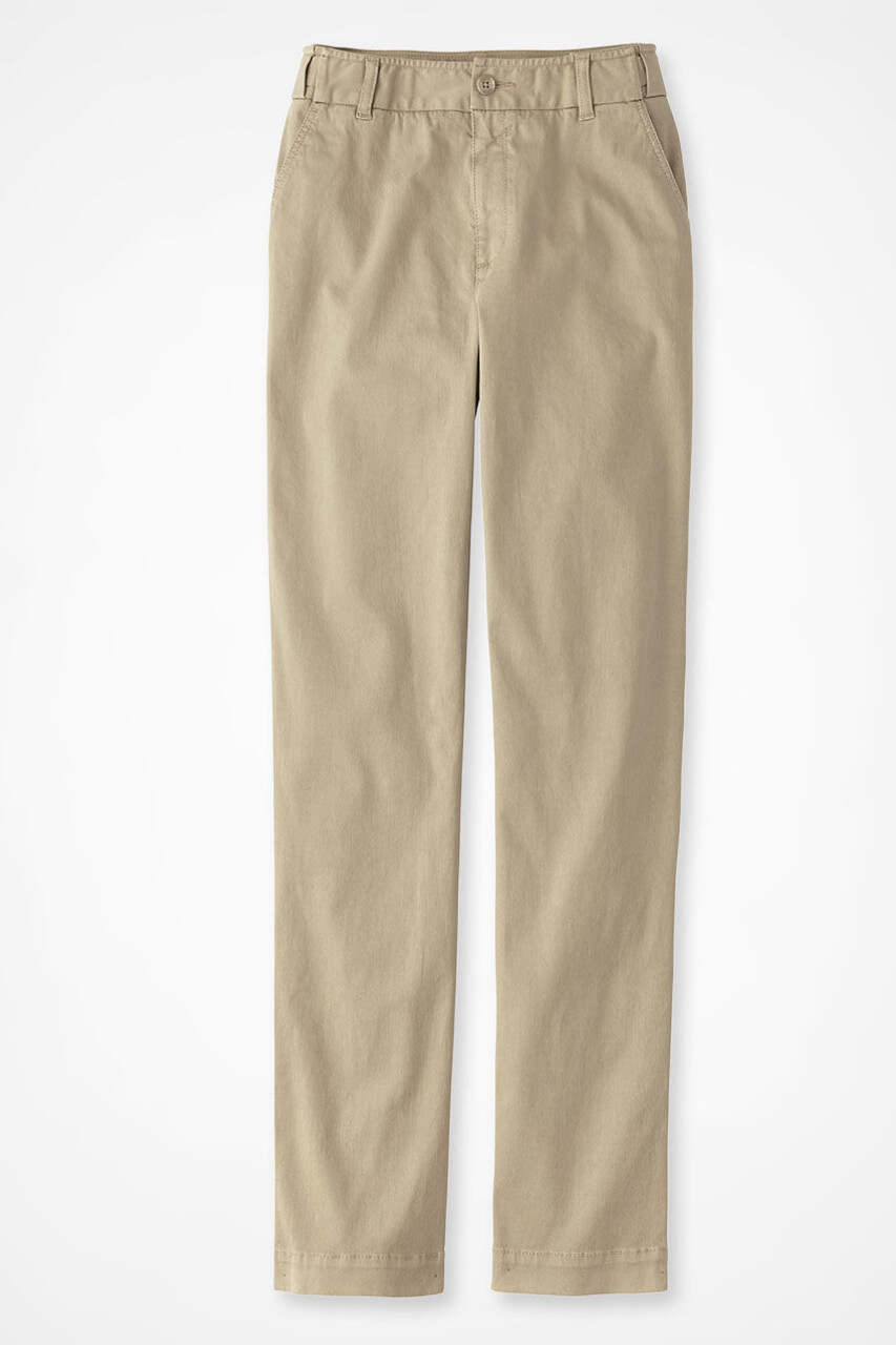 Hidden Stretch-Waist Chinos