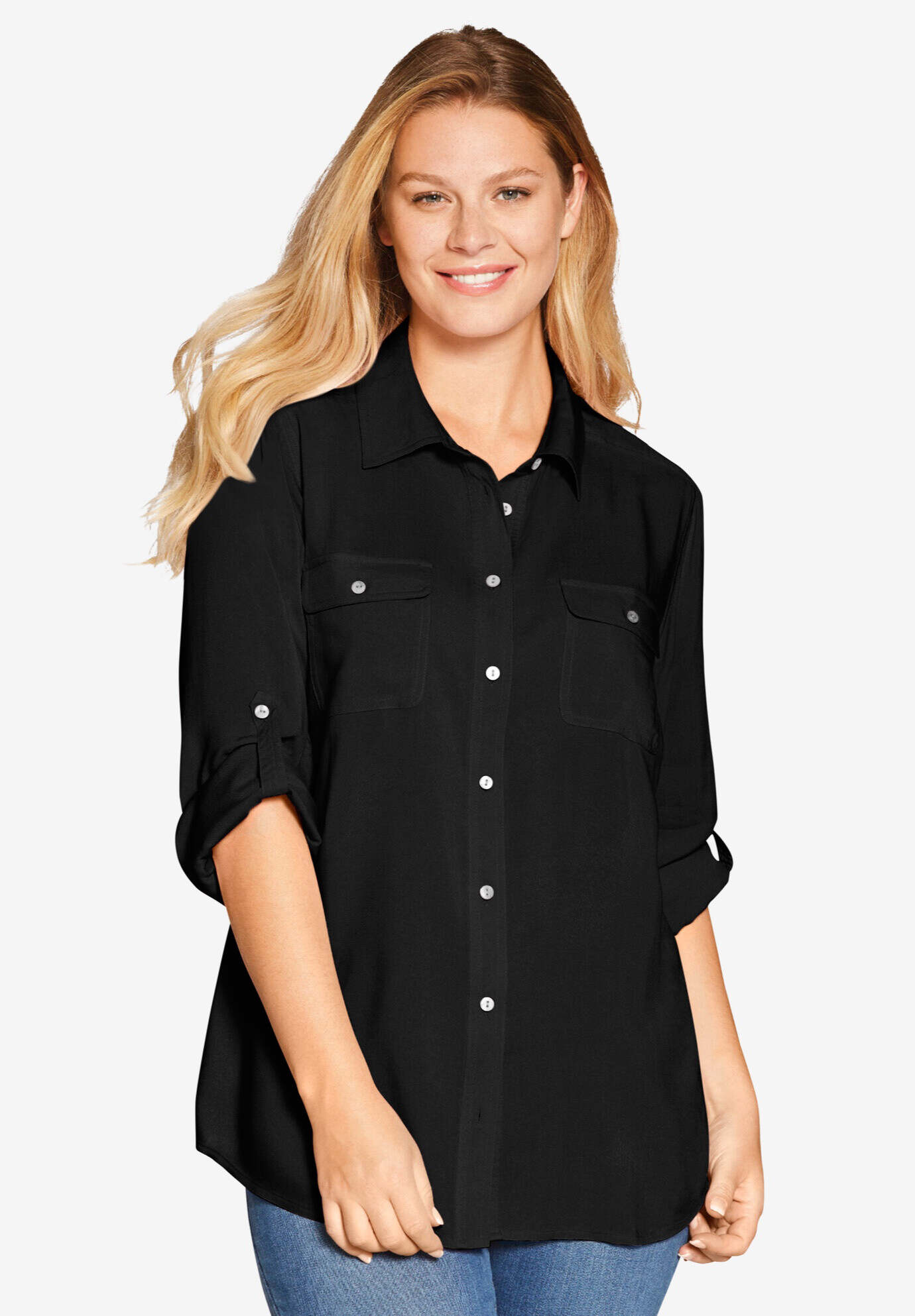 Utility Button Down Shirt