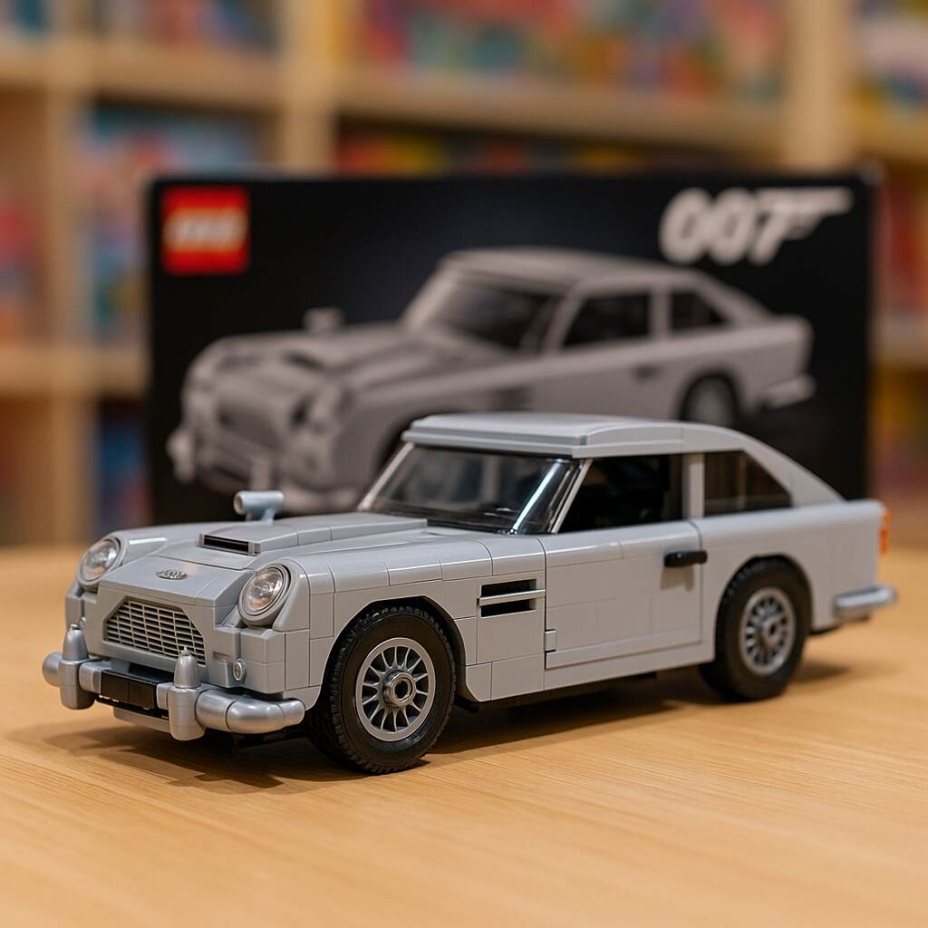 007 Aston Martin DB5 Building Block Set