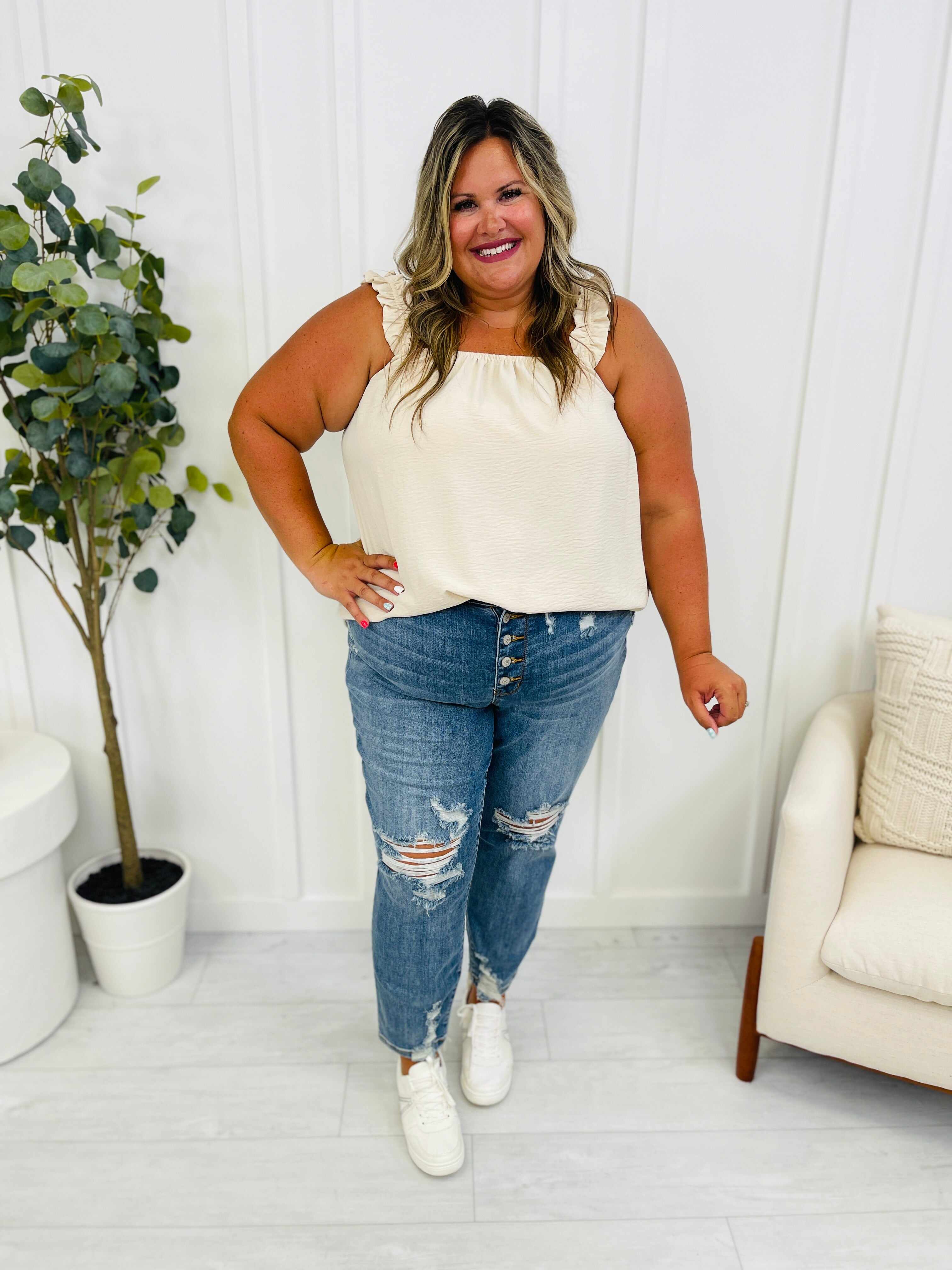 REG/CURVY Love Story Boyfriend Jeans