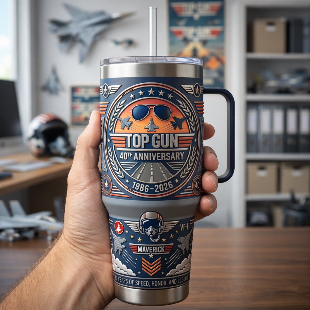Top Gun 40th Anniversary Commemorative Tumbler