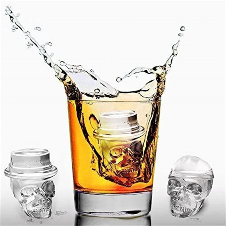 3D Skull Ice Cube Tray