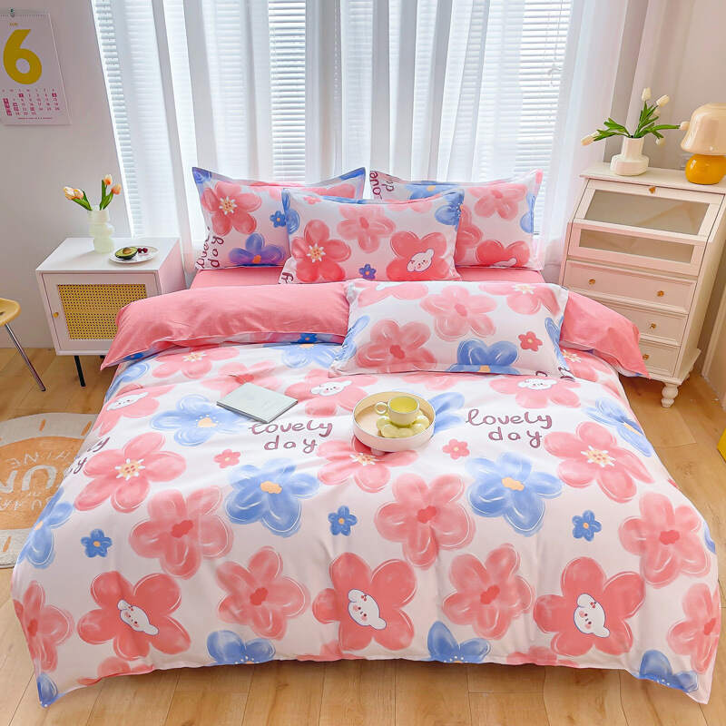 Printed Bed Sheet Set - Lovely Day