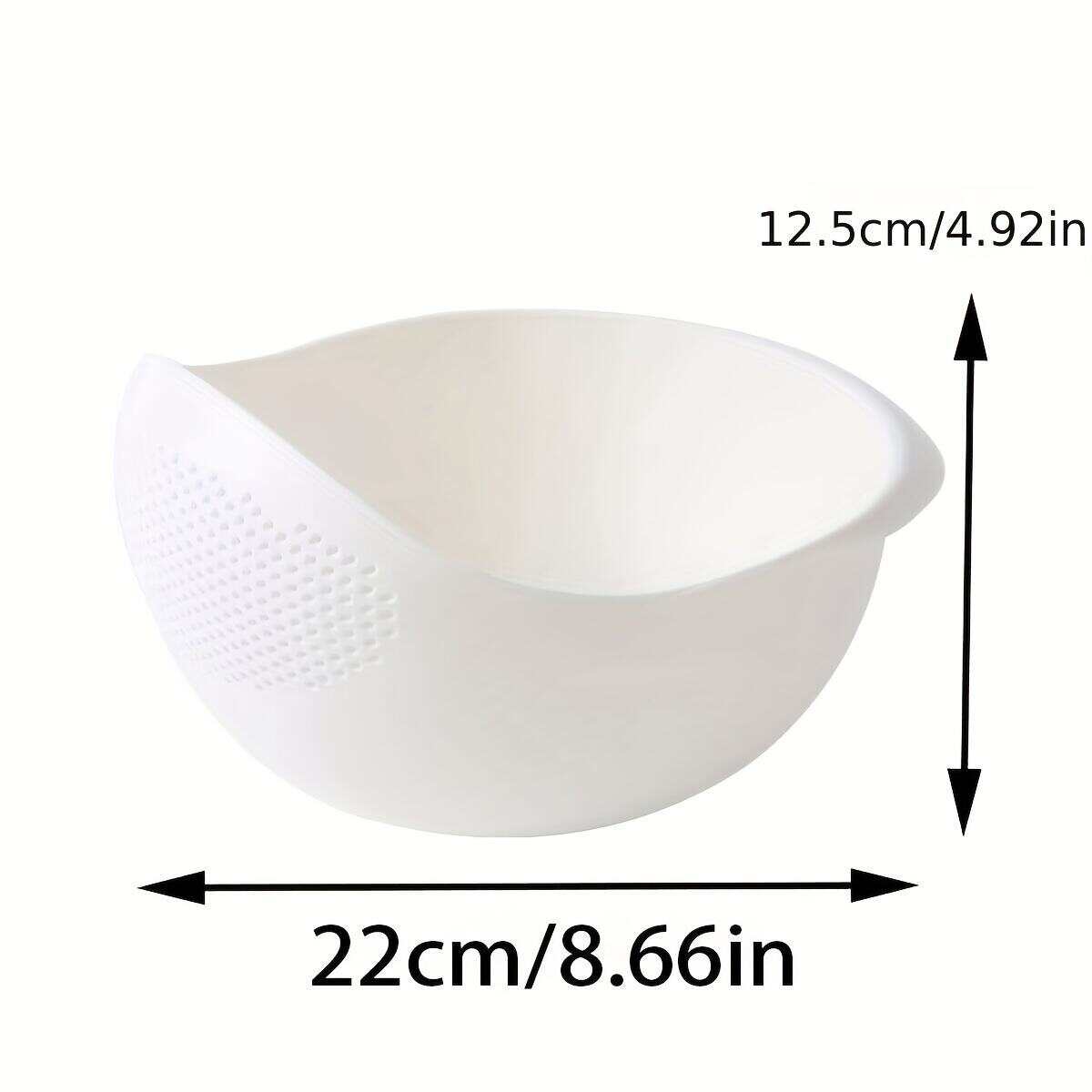 1pc/2pcs/3pcs Multi-Functional Kitchen Washing Basket Basin - Drain Water, Wash Rice, Perfect For Cleaning Vegetables And Fruits, And More With Convenient Features - Ideal For Various Uses And Users, Kitchen Accessories