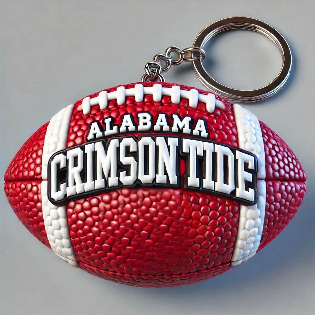 College Football Keychain
