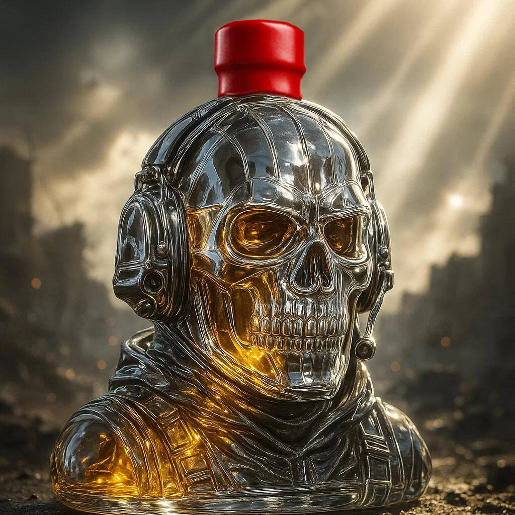 Simon “Ghost” Riley Whiskey Bottle