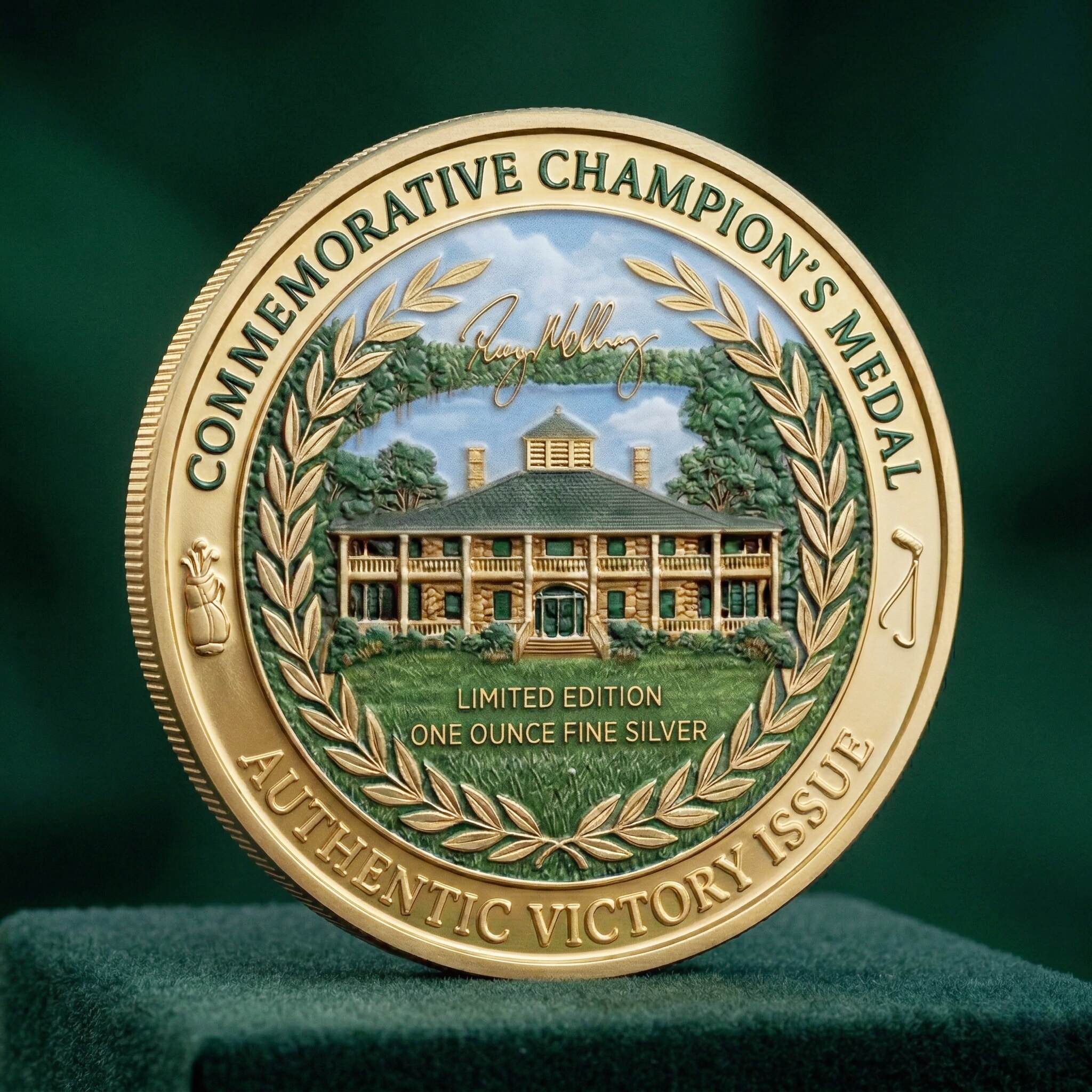 🥇 Rory McIlroy Masters Champion Coin