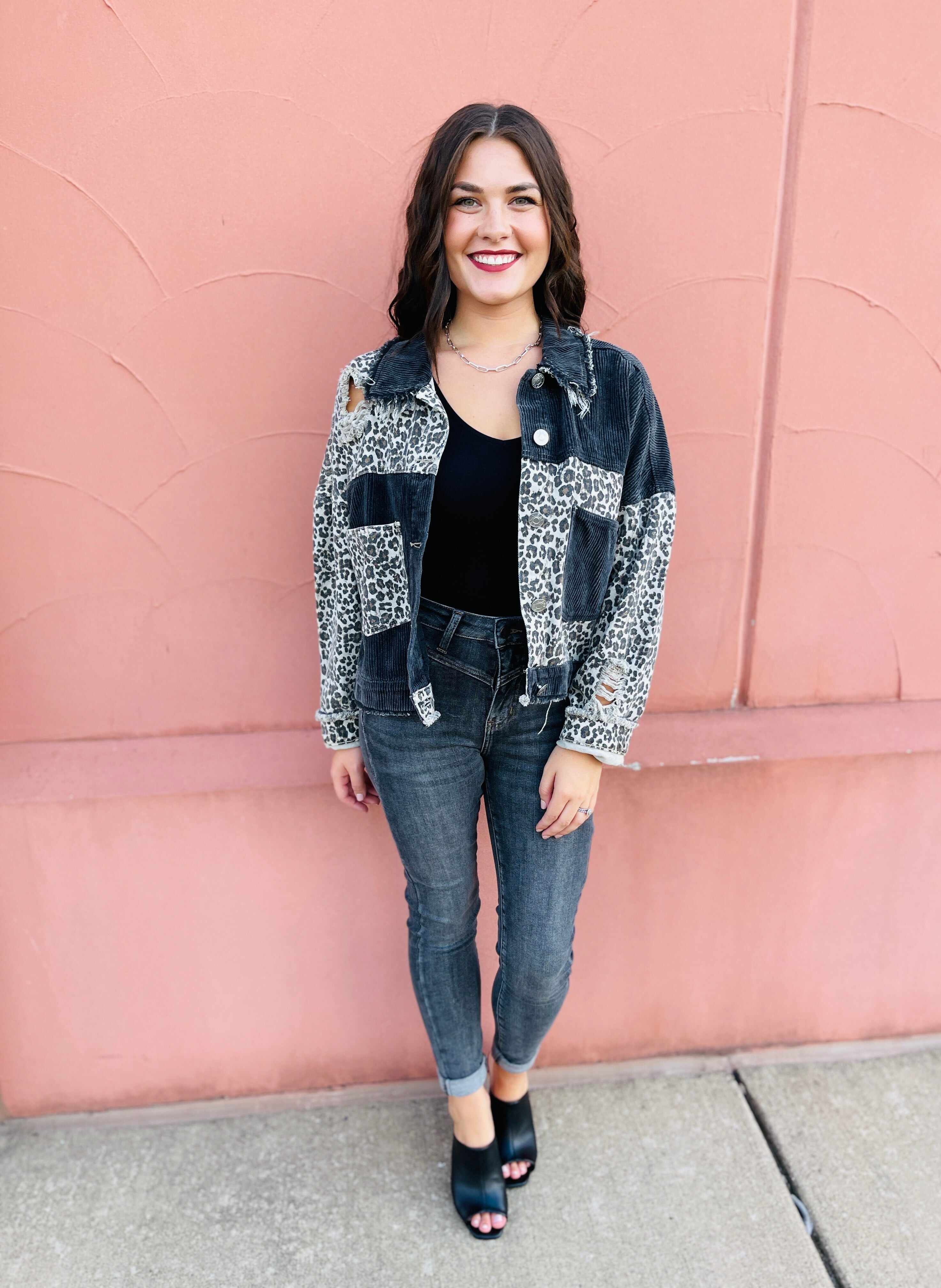 RESTOCK! Plus/Reg Shades of Grey Skinny Jeans