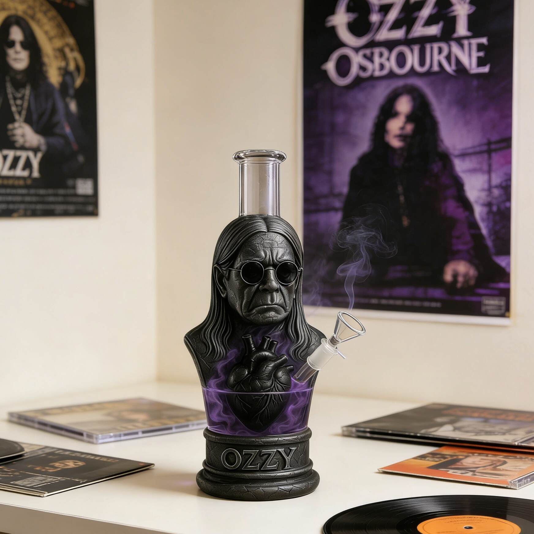 OZZY — Heart of Darkness Art Bong