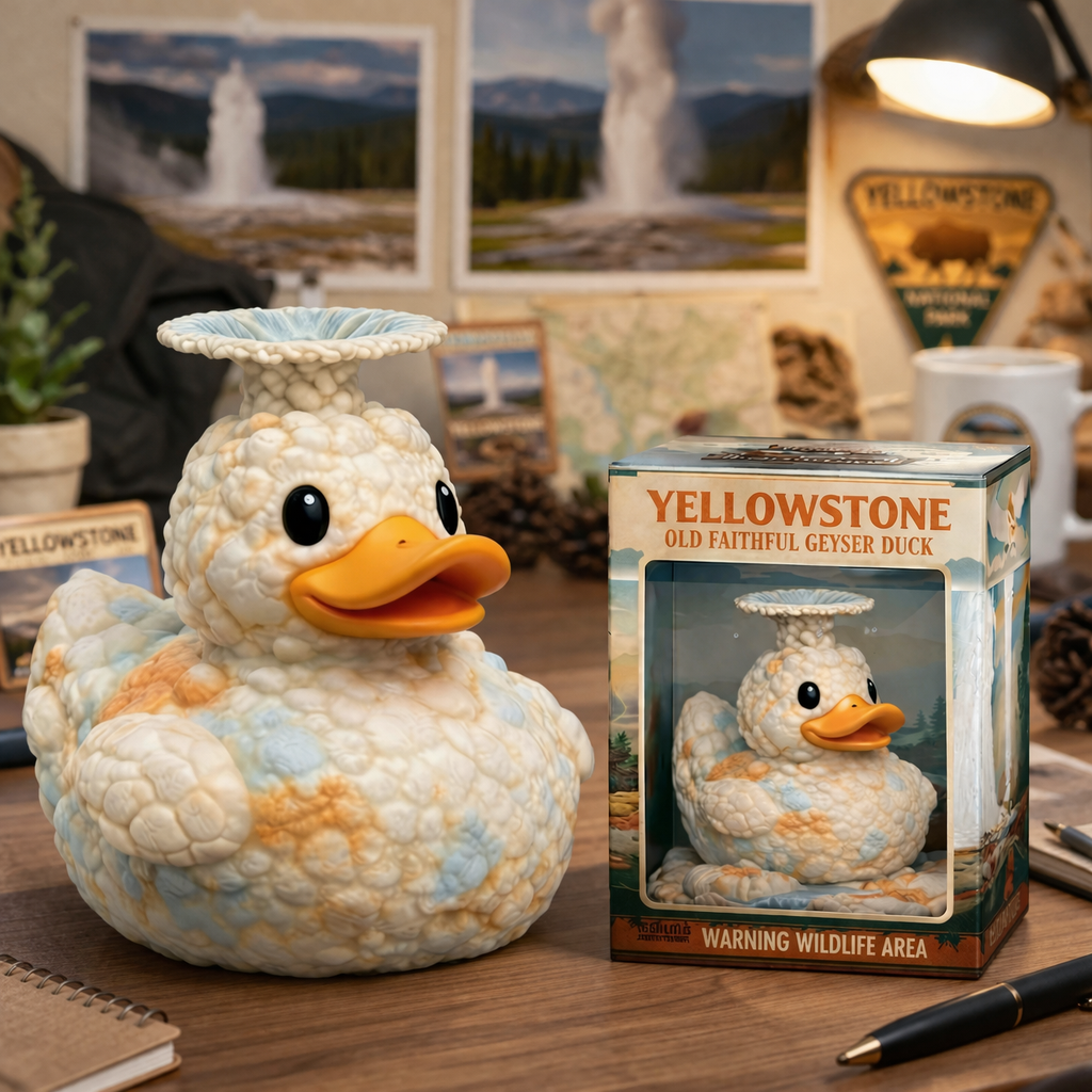 Spouting Duck  Yellowstone Park Legend Series