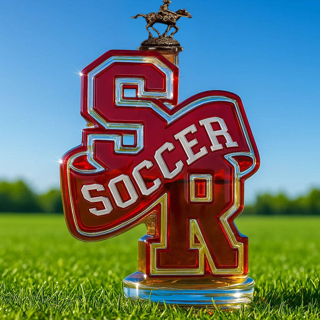 Soccer Whisky Bottle
