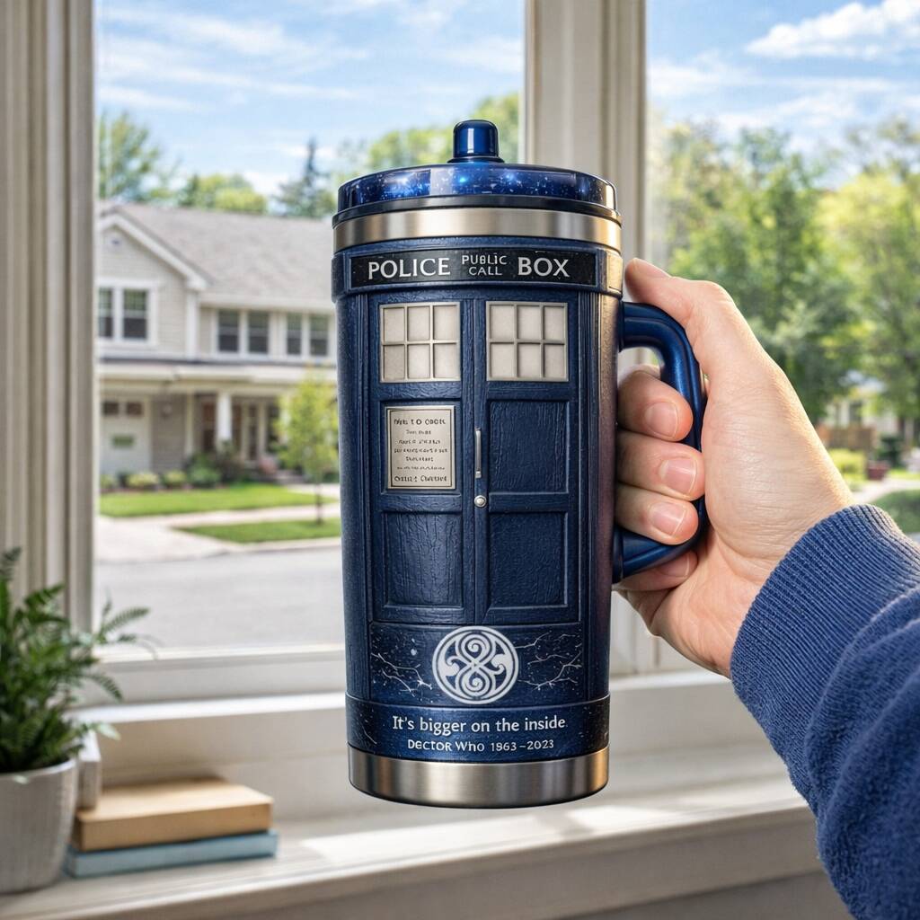 The Doctor Who 60th Anniversary Tumbler (1963–2023)