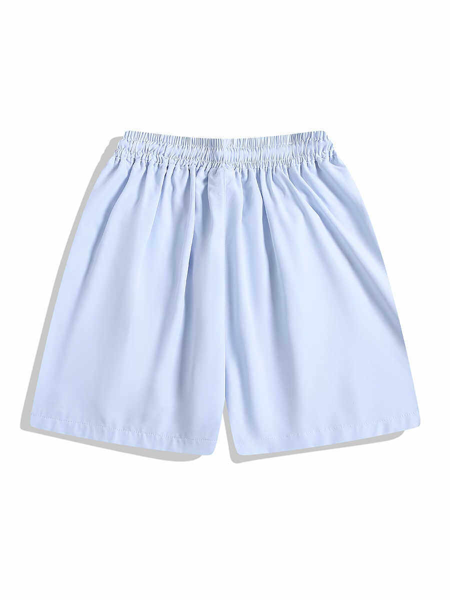 Quick-drying Contrast Color Sports Shorts Training Fitness Casual Pants