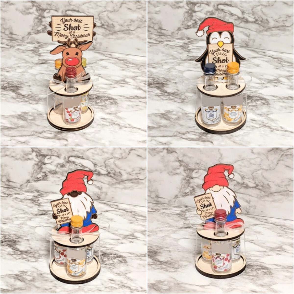 ✨Christmas Mini Wine Bottle Holder