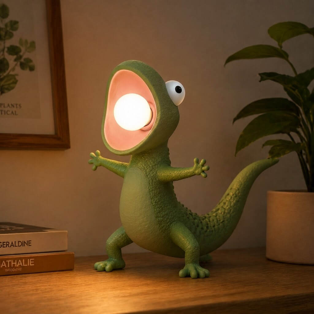 Funny Lizard Desk Lamp