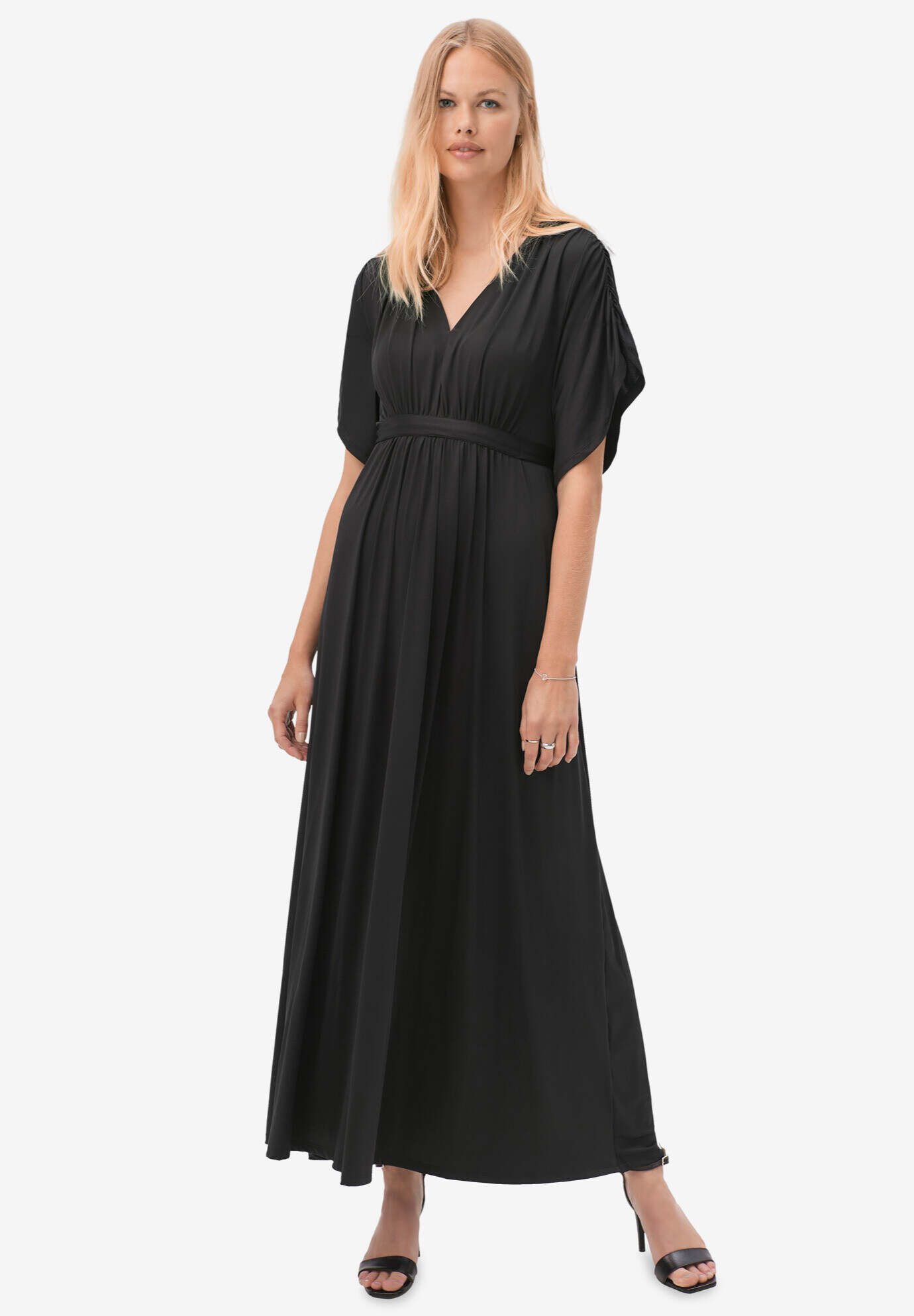 Knit Tie-Back Maxi