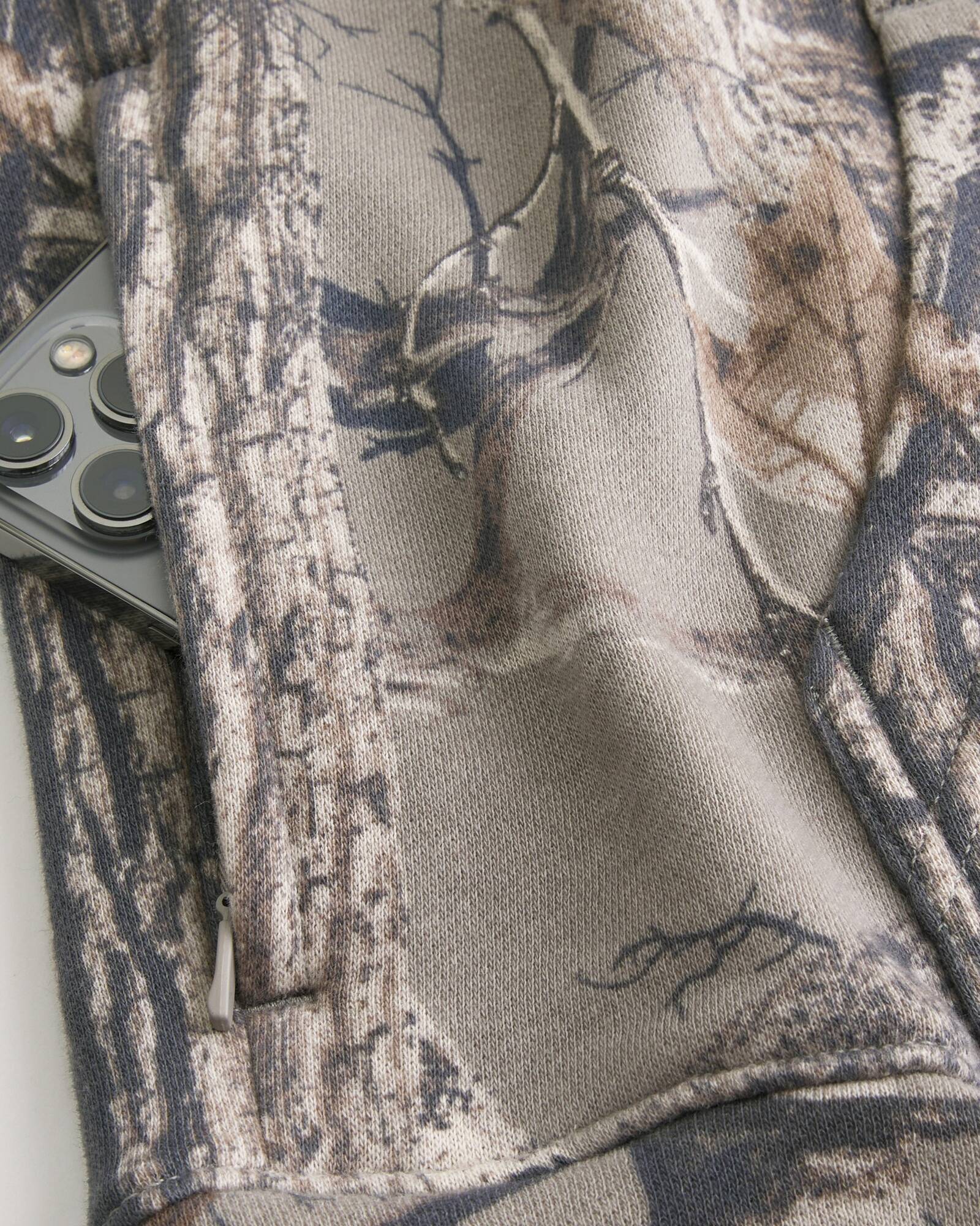 Boxy Camo Hoodie