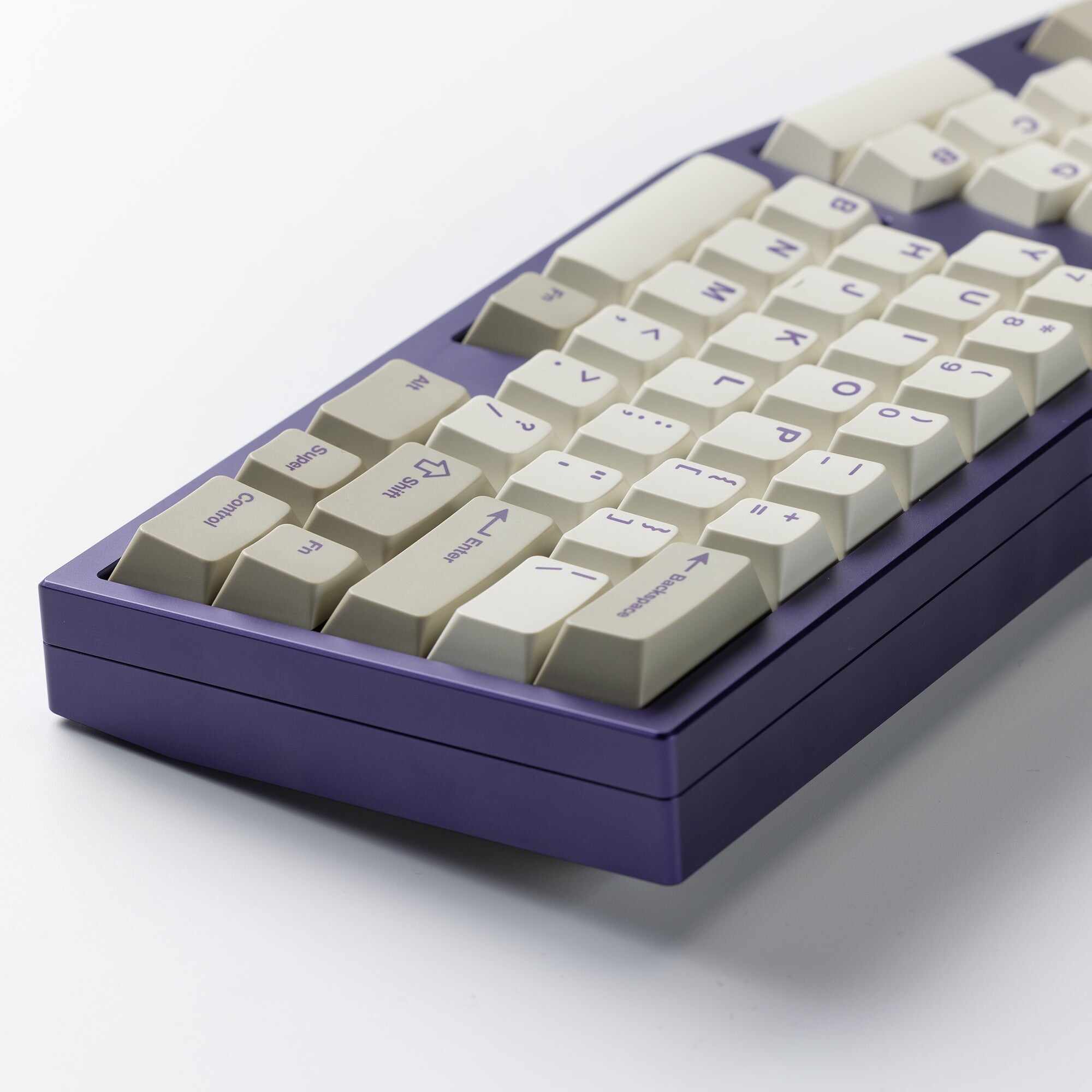 Ready to use Boomerang Patina Gray weightbar with PBTfans Office Love