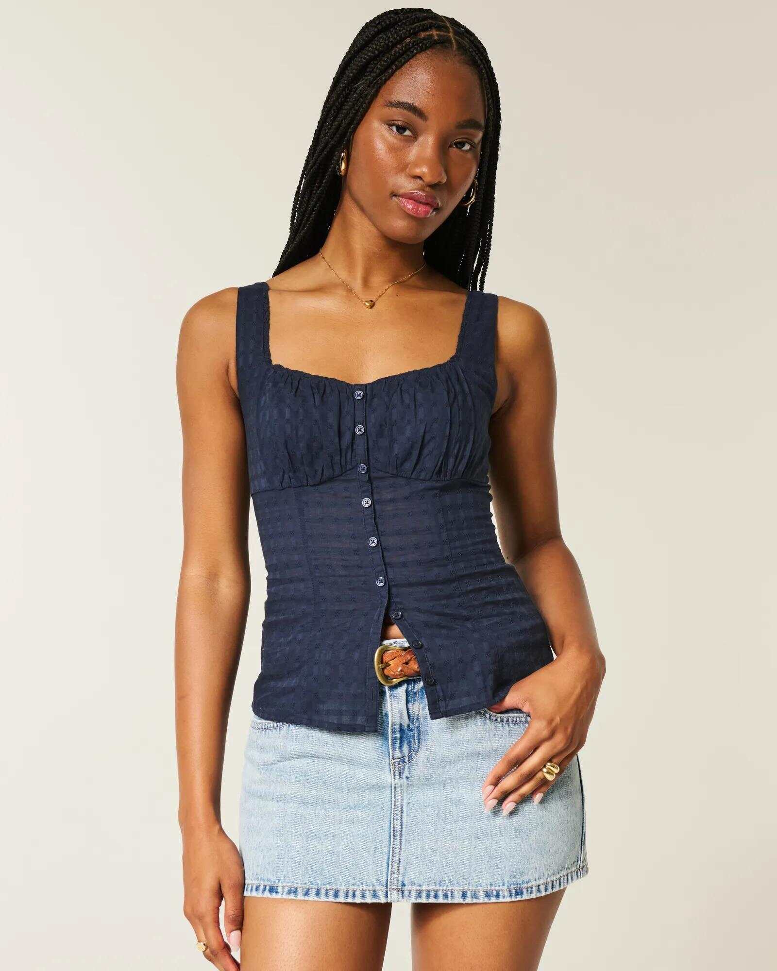 Button-Through Blouse