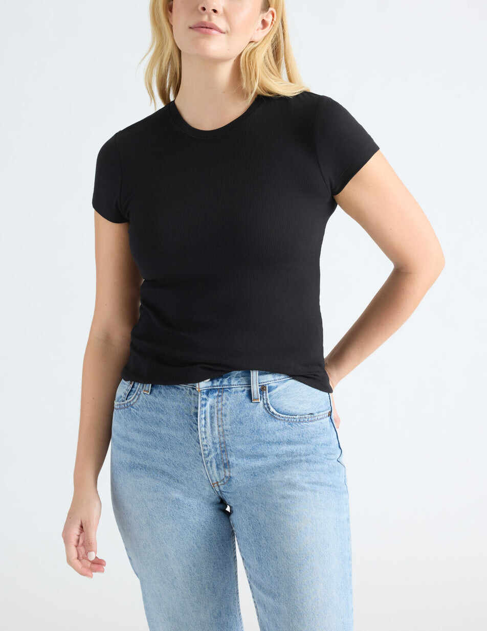 Modal Rib T-Shirt