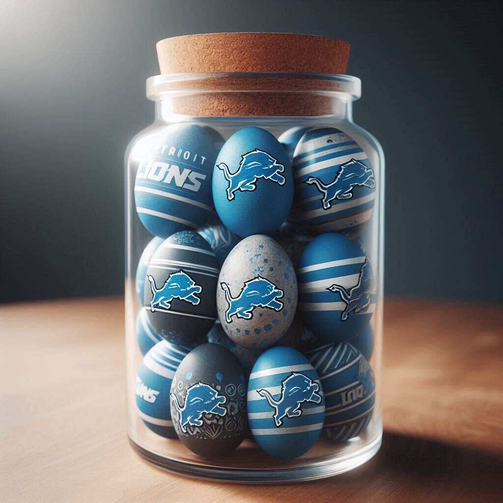 Football Team Egg Jar