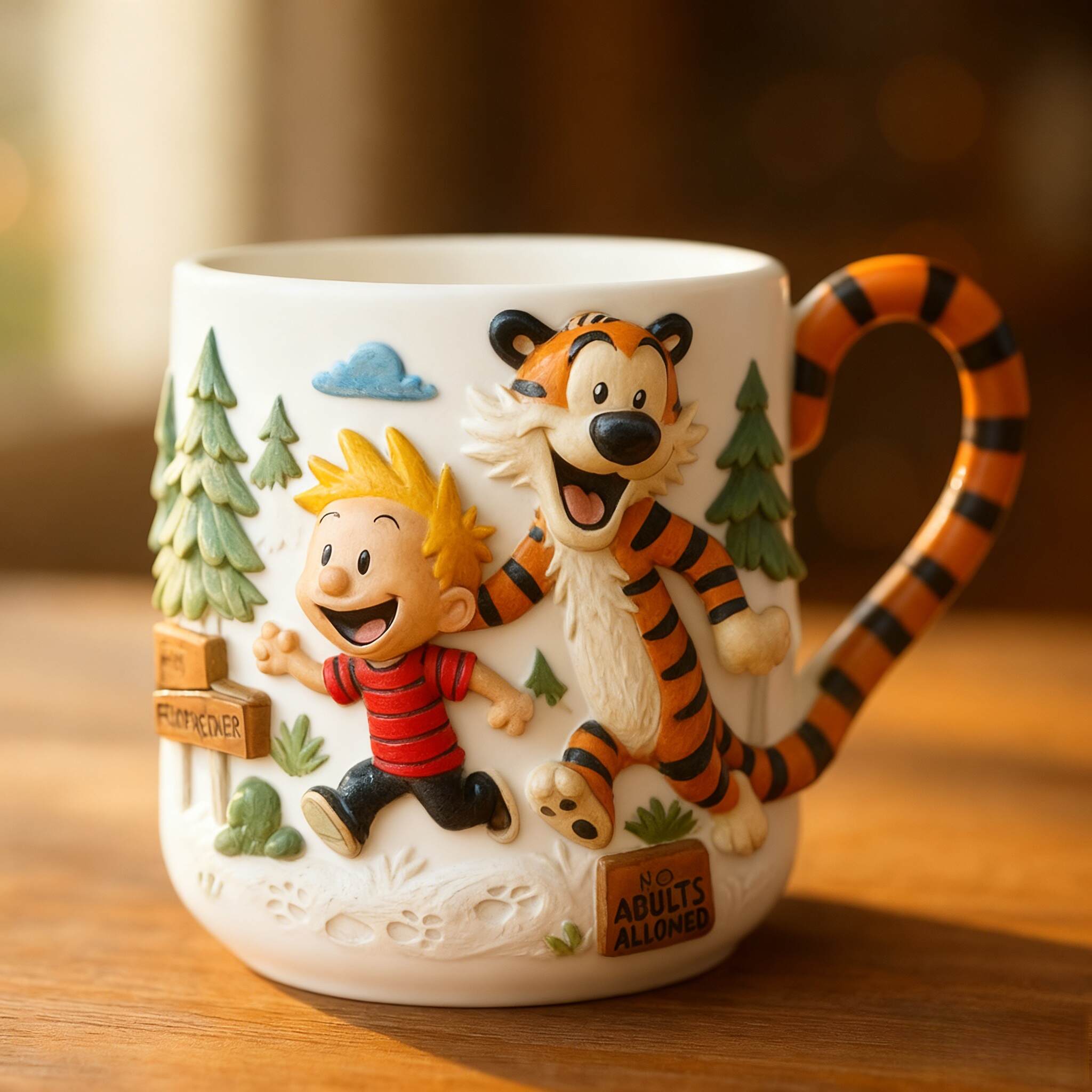 Adventure Buddies 3D Sculpted Mug