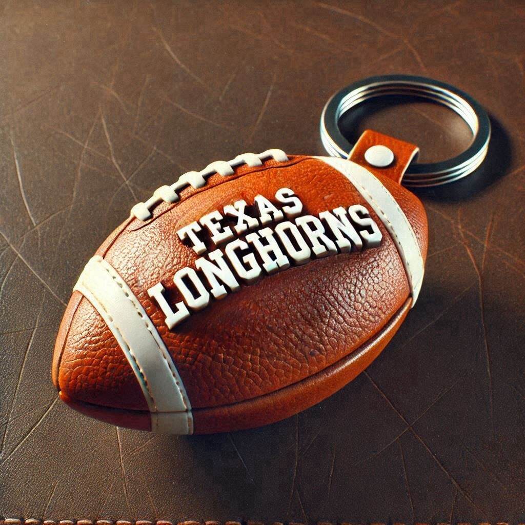 College Football Keychain