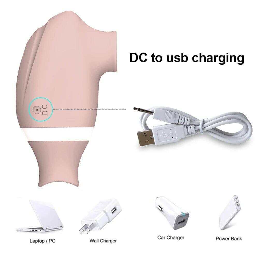 2-in-1 Clitoral Sucking Vibrator – G-Spot & Licking Dual Stimulator