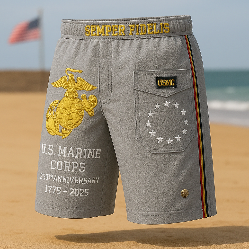USMC 250th Anniversary Commemorative Shorts – Limited Holiday Drop
