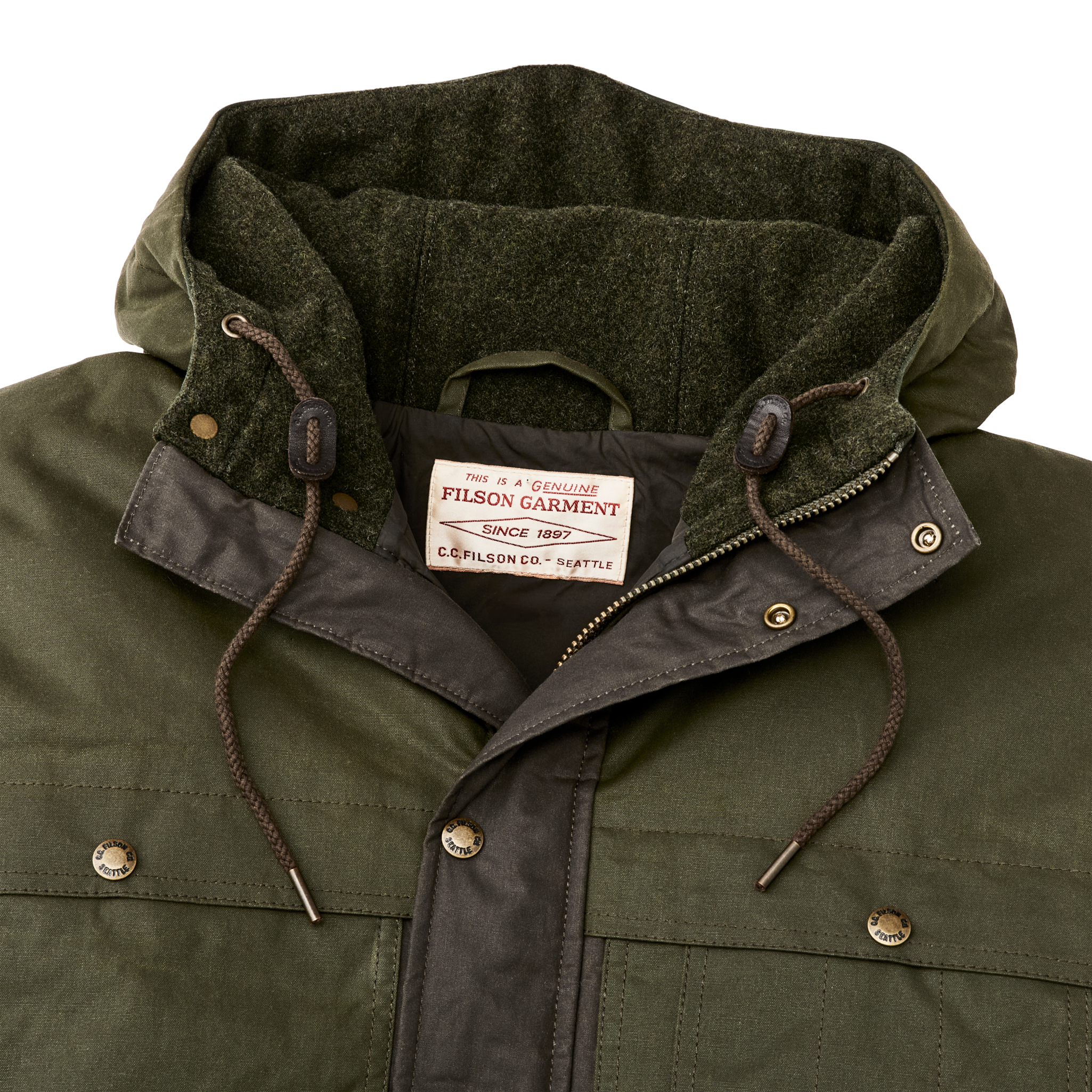 Down Cruiser Parka - Otter Green
