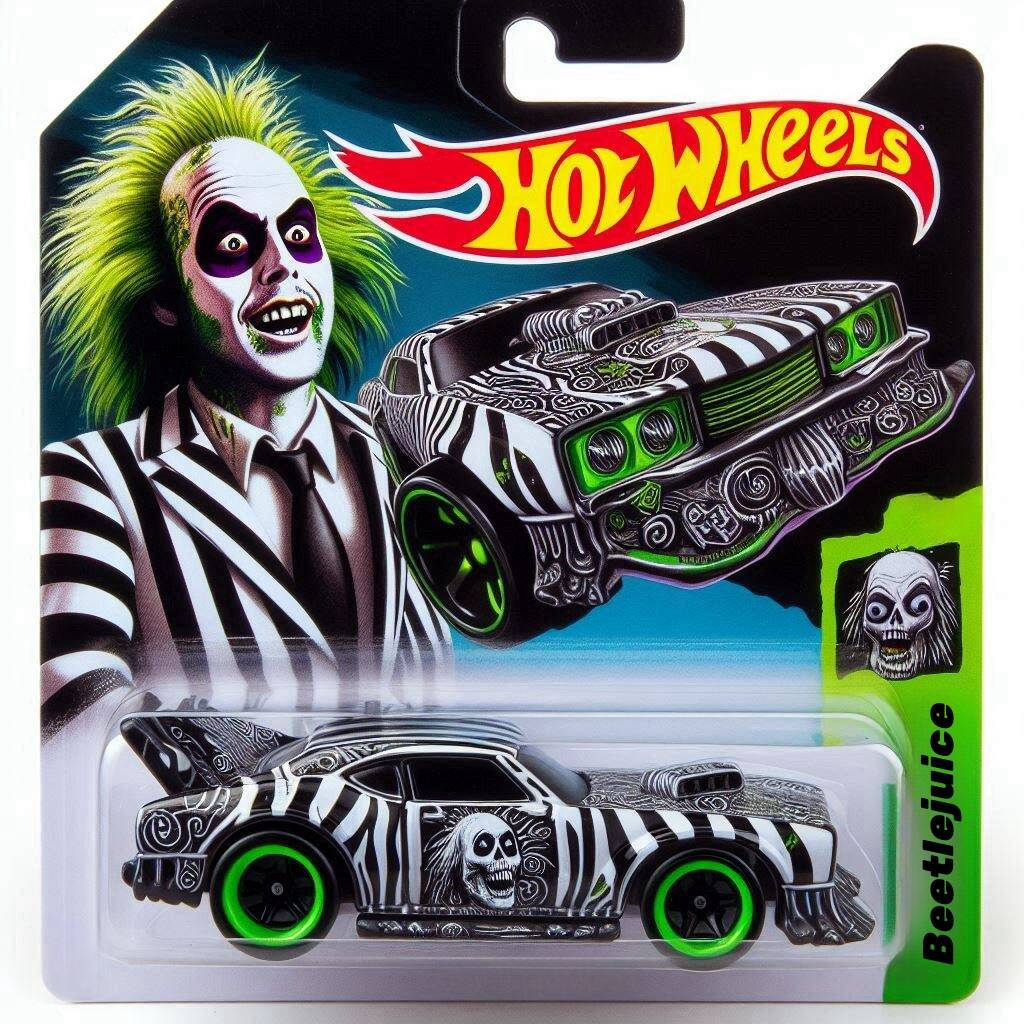 😱🏎️Scary Character Hot Wheels