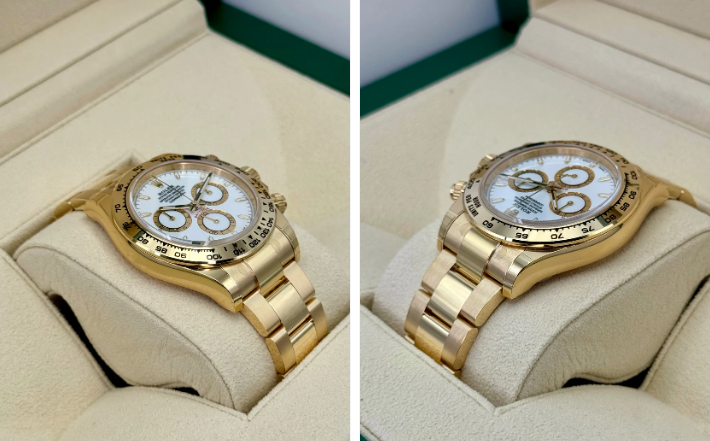 NEW 2025 Rolex Daytona 40mm 126508 18K Yellow Gold White Dial